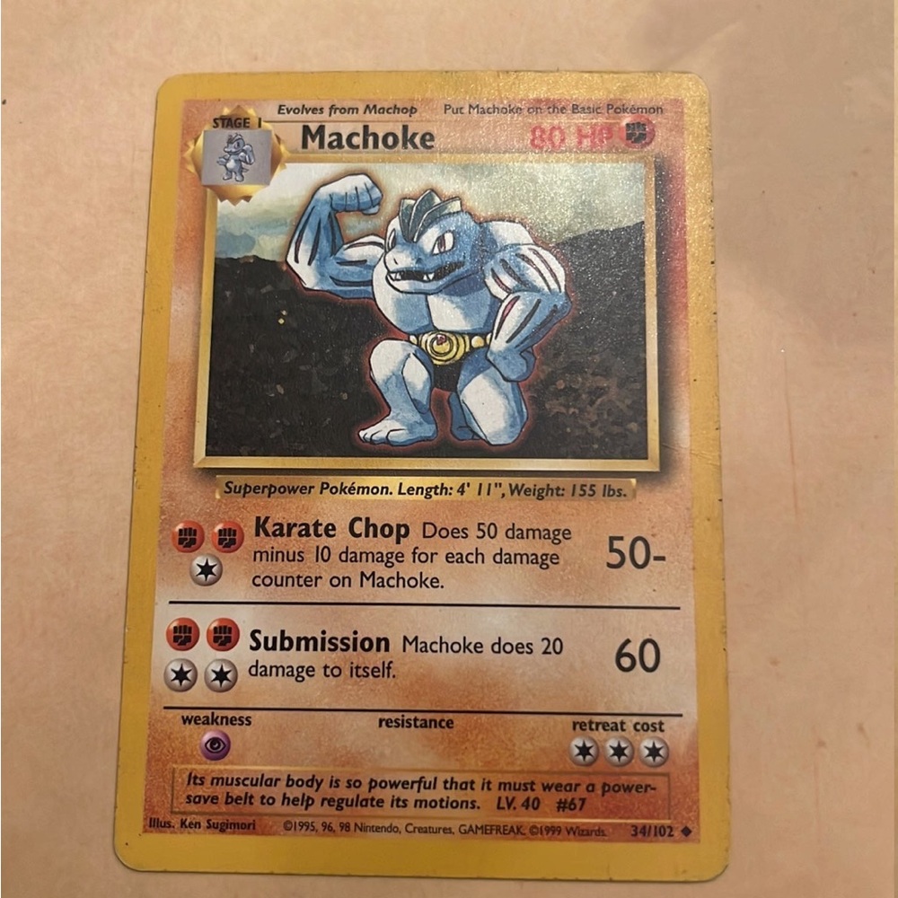 Pokémon Machoke